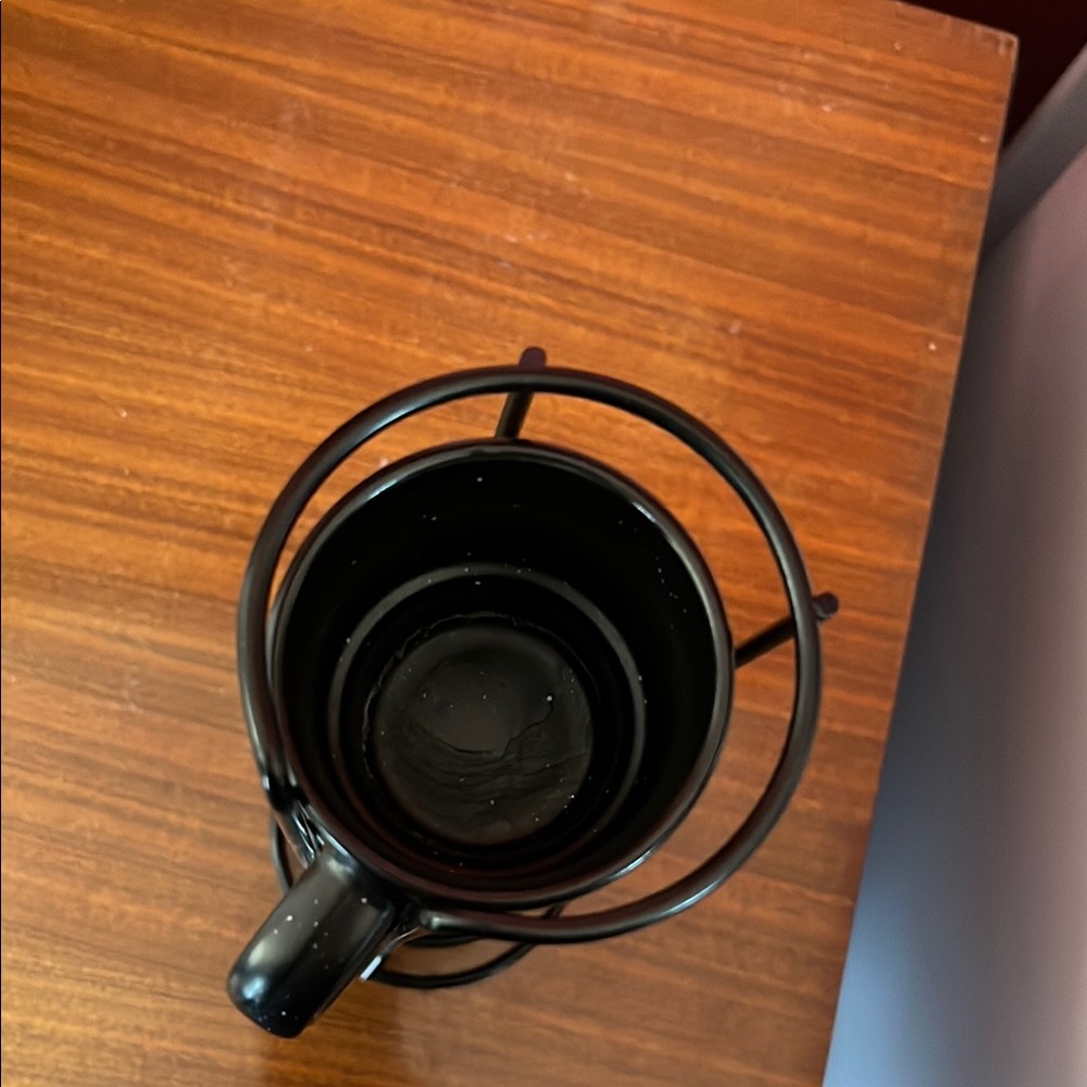 Black with white lettering Market MRKT Finds espresso Mug set - Picture 6 of 14